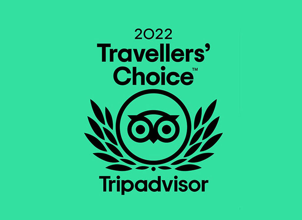 tripadvisor travllers choice award 2022