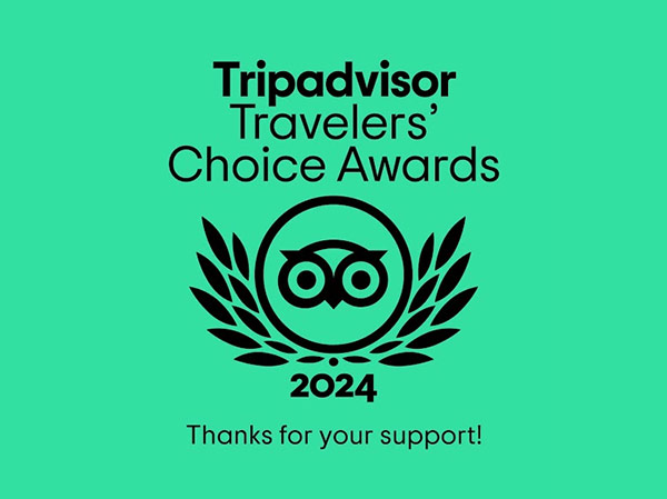 tripadvisor traveler's choice award 2024